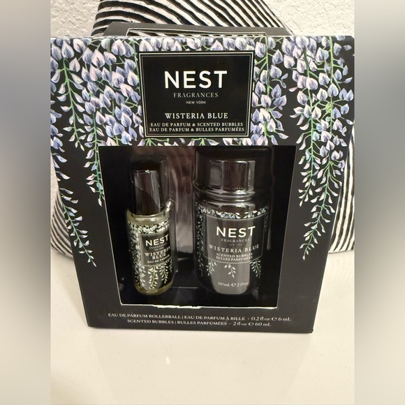 NEST Fragrances Wisteria Blue Perfume and Bubbles Set - Picture 1 of 2